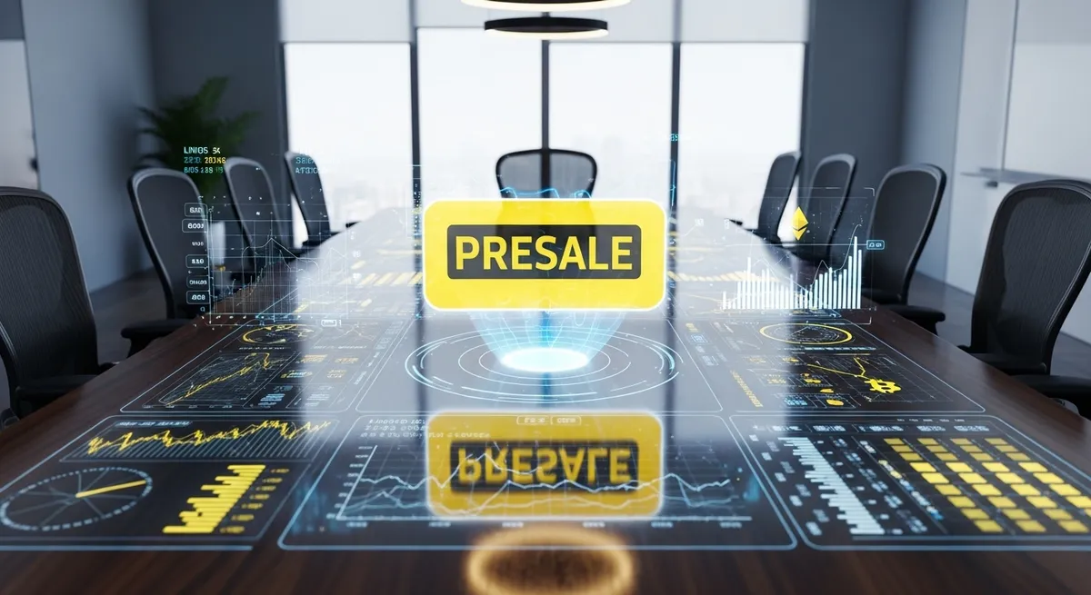 仮想通貨プレセールとデスク