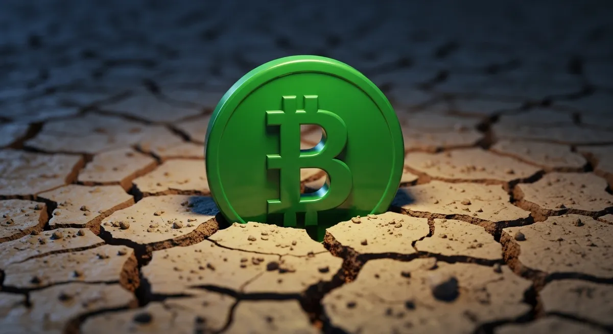 地面にめりこんだ草コイン