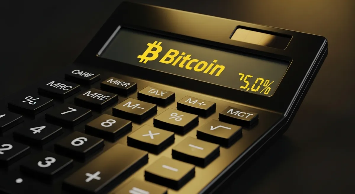 ビットコイン税率を計算する電卓