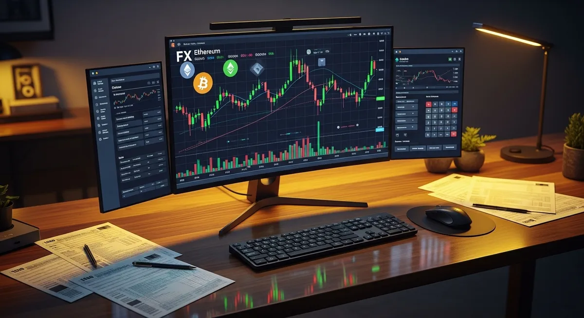 仮想通貨FXをやっているモニター