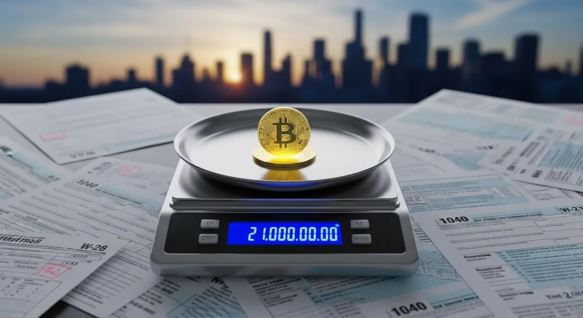 ビットコインと秤