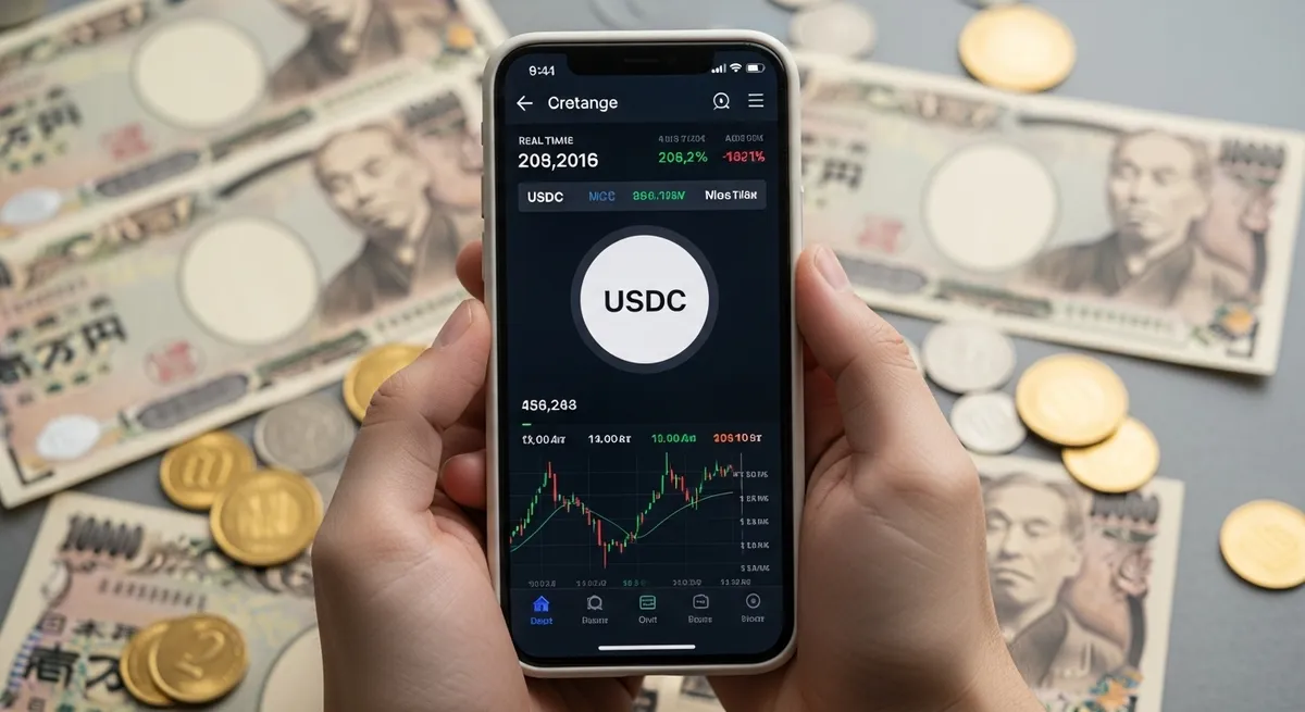 スマホでのUSDコイン（USDC）の買い方