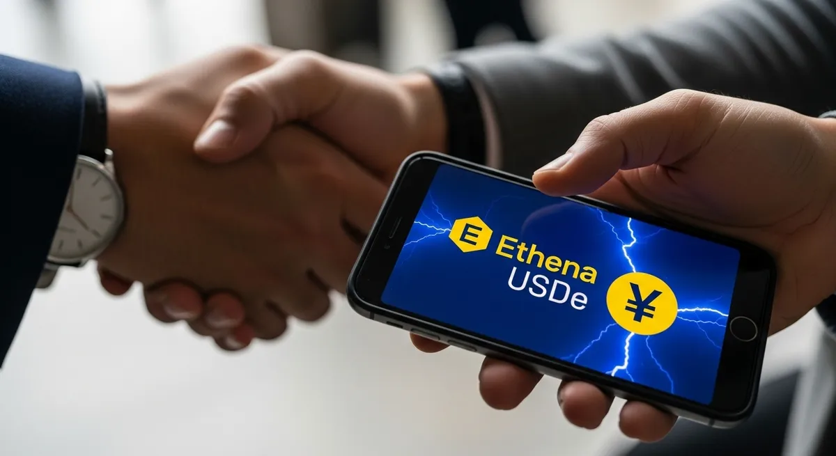 Ethena USDeで交渉成立した光景