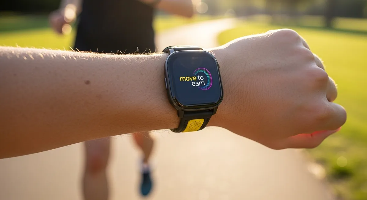 スマートウォッチでMove to Earn