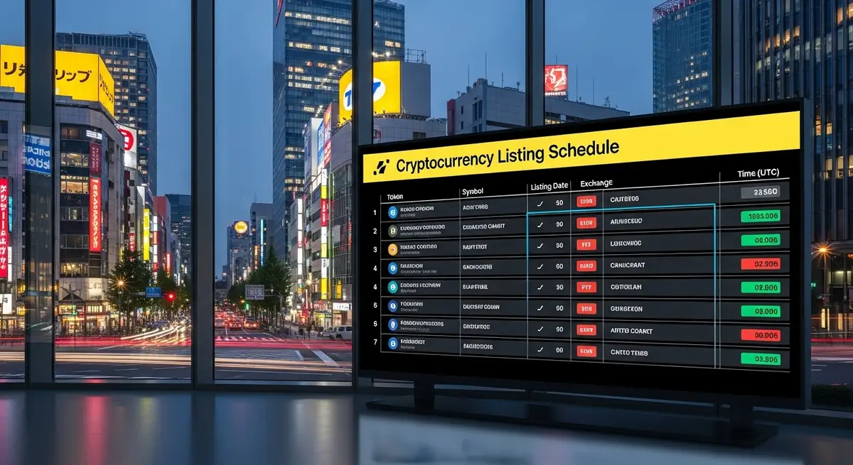 仮想通貨の上場予定の一覧