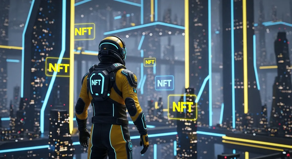 メタバース空間のNFTと人々