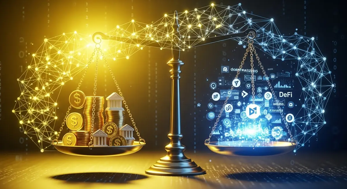 DeFiと天秤