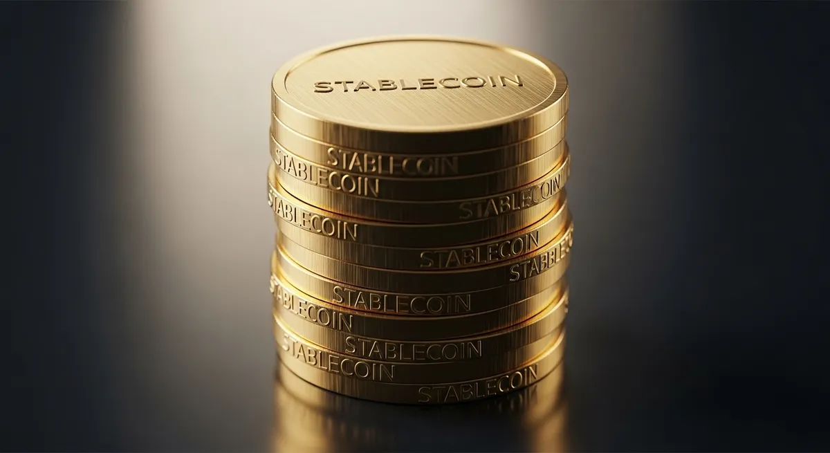 積み重なっているステーブルコイン